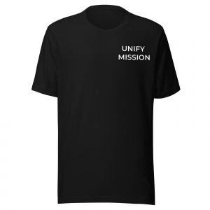 Unify Mission Tee- Black